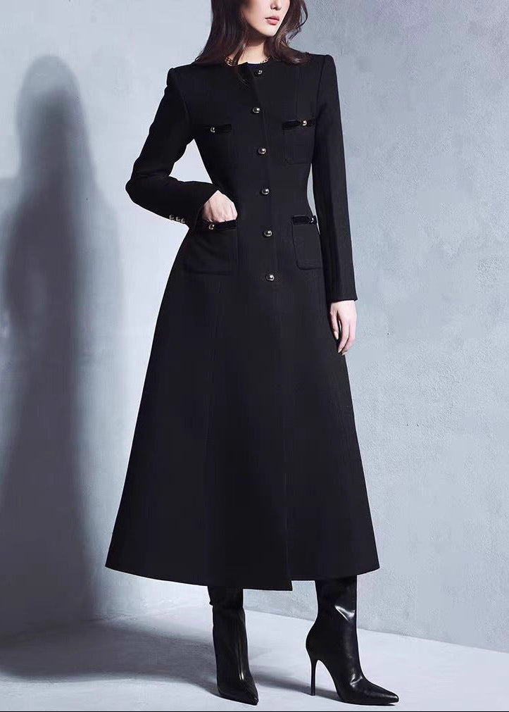 Creon Long Sleeve Split Midi Dress