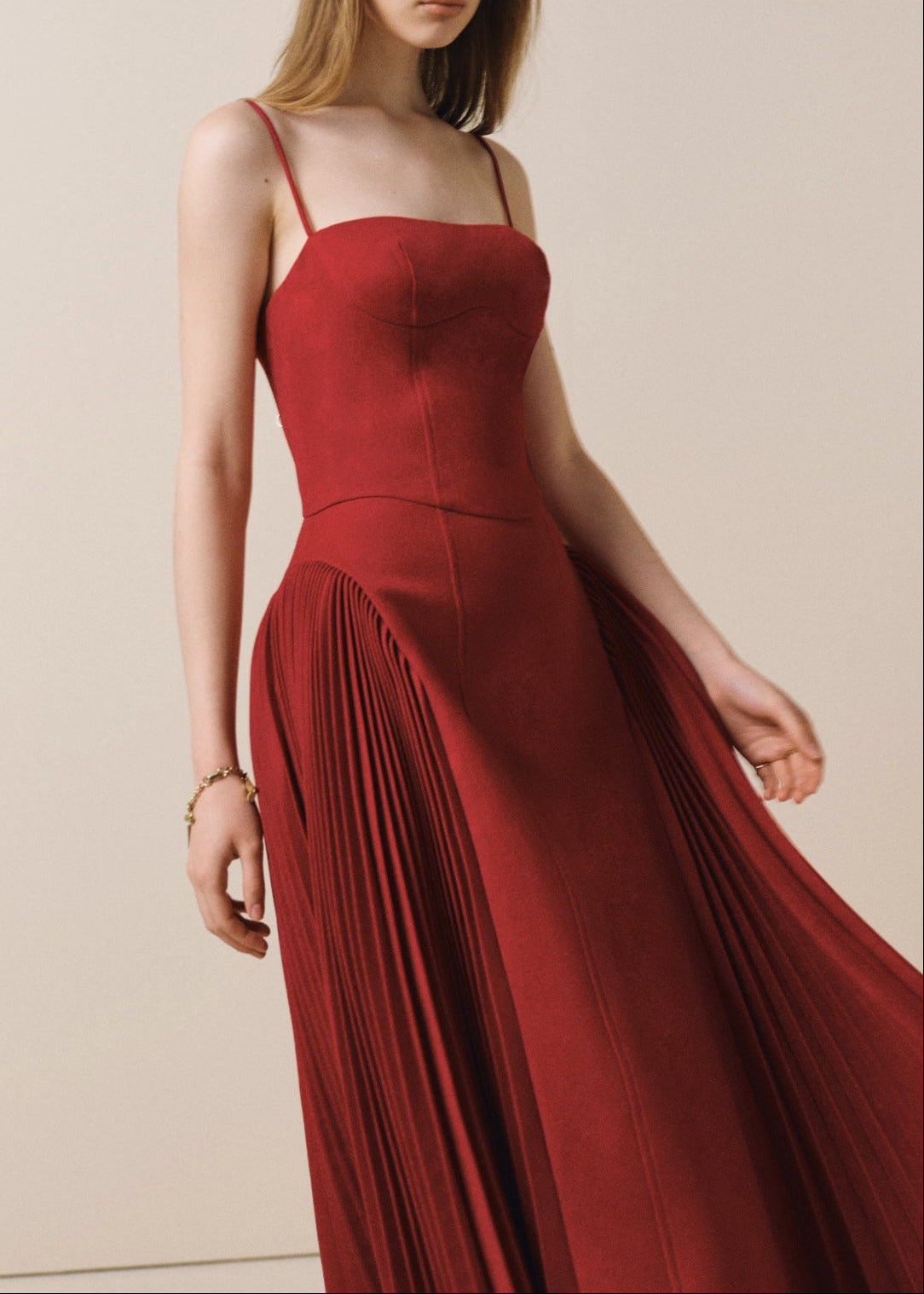 Yadon Shawl Ruch Deconstruct Maxi Dress