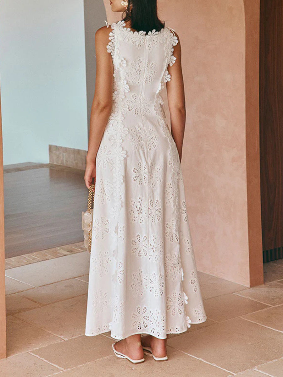 Eliya Floral Spaghetti Maxi Dress