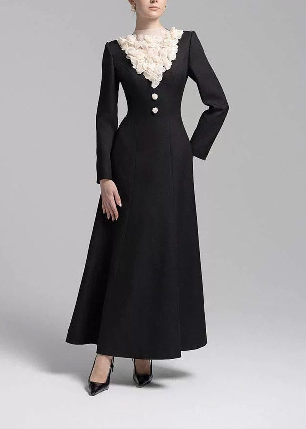 Dieuwer Deconstruct Flower Maxi Dress