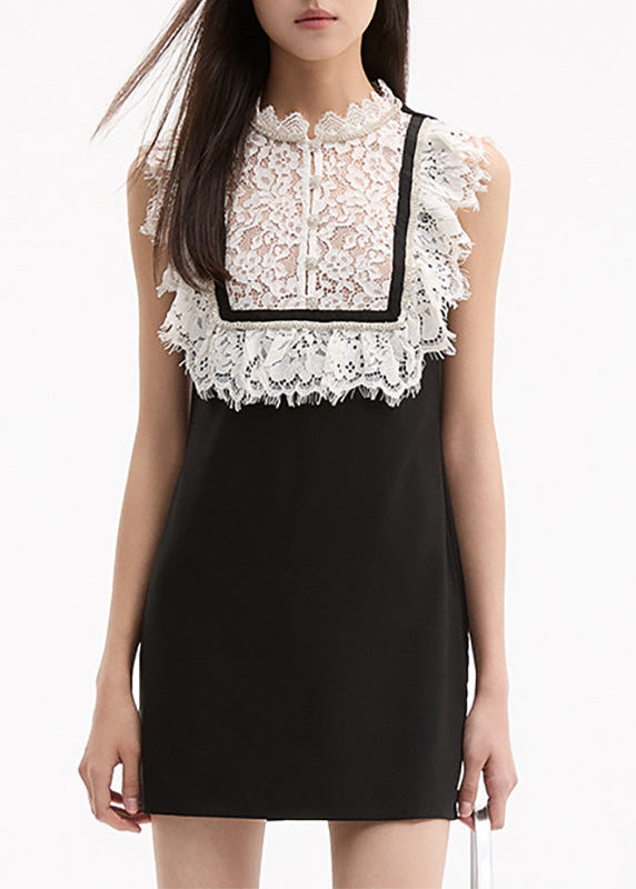 Andie Lace Sleeveless Mini Dress
