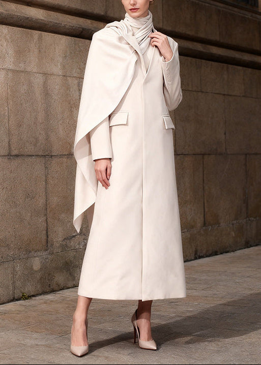 Diego Asymmetric Shawl Coat