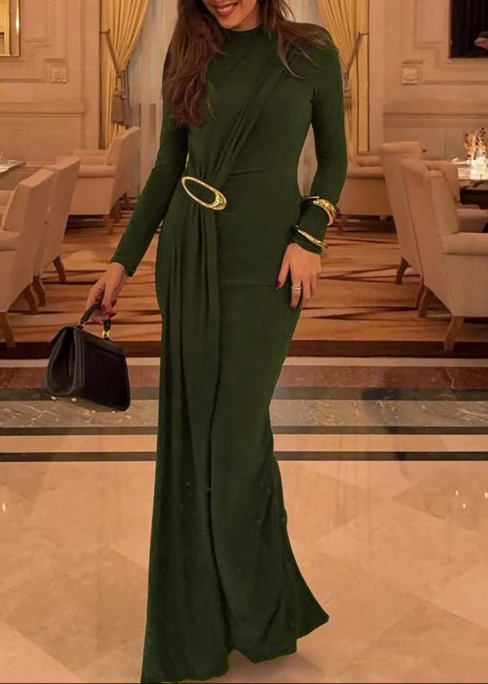 Deena Embellished Fringe Maxi Dress