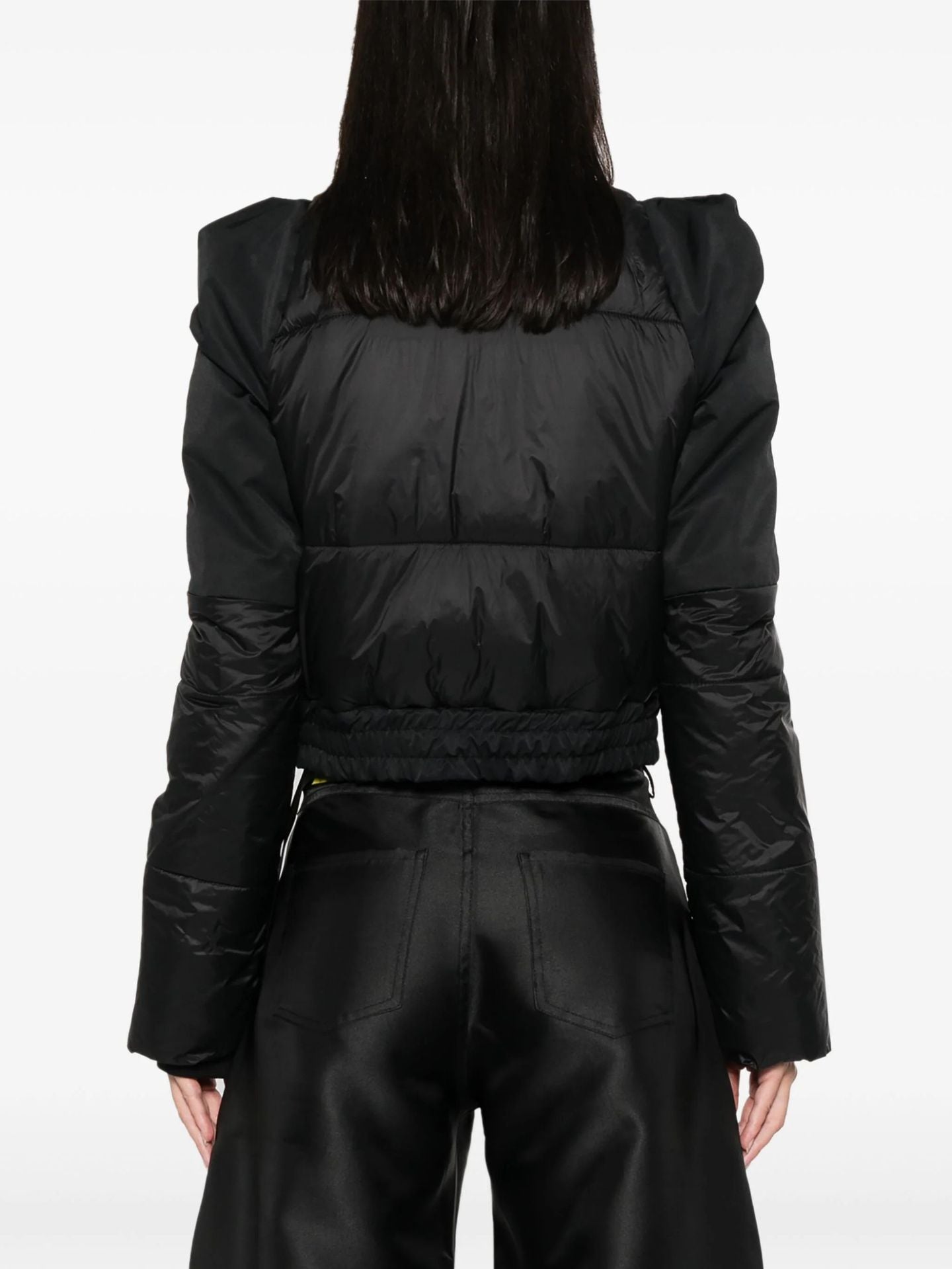 Astrid Deconstruct Zipper Fringe Cotton Jacket