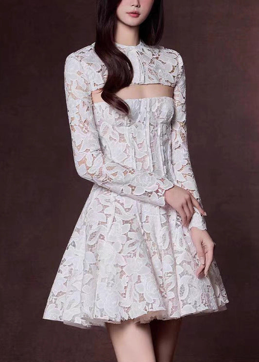 Dunstan Long Sleeve Floral Mini Dress