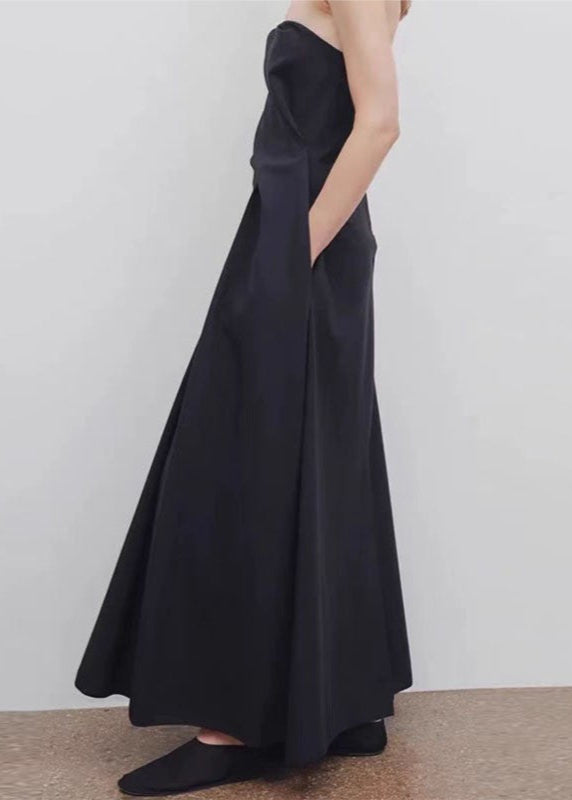 Bathilde Strapless Asymmetric Maxi Dress