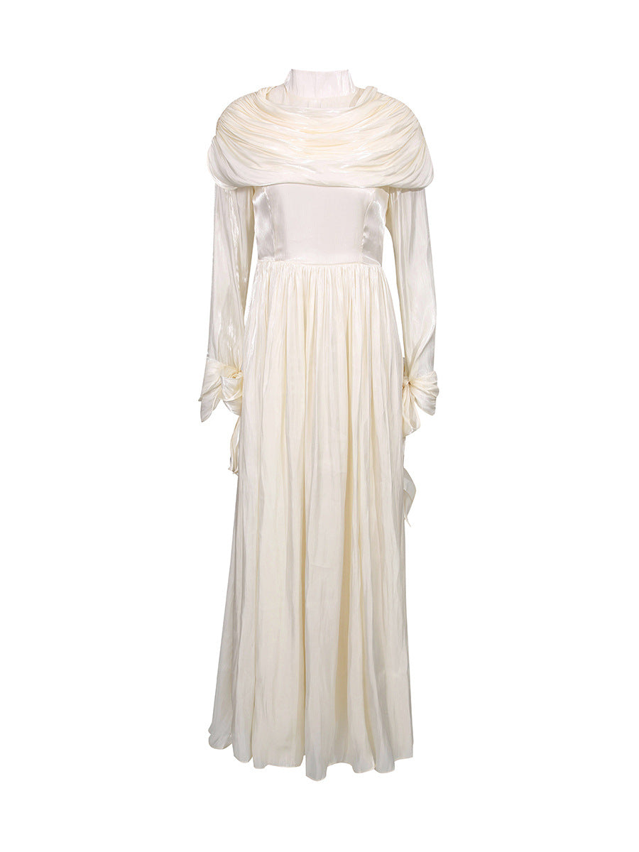 Fajr Ruch Bell Sleeve Maxi Dress
