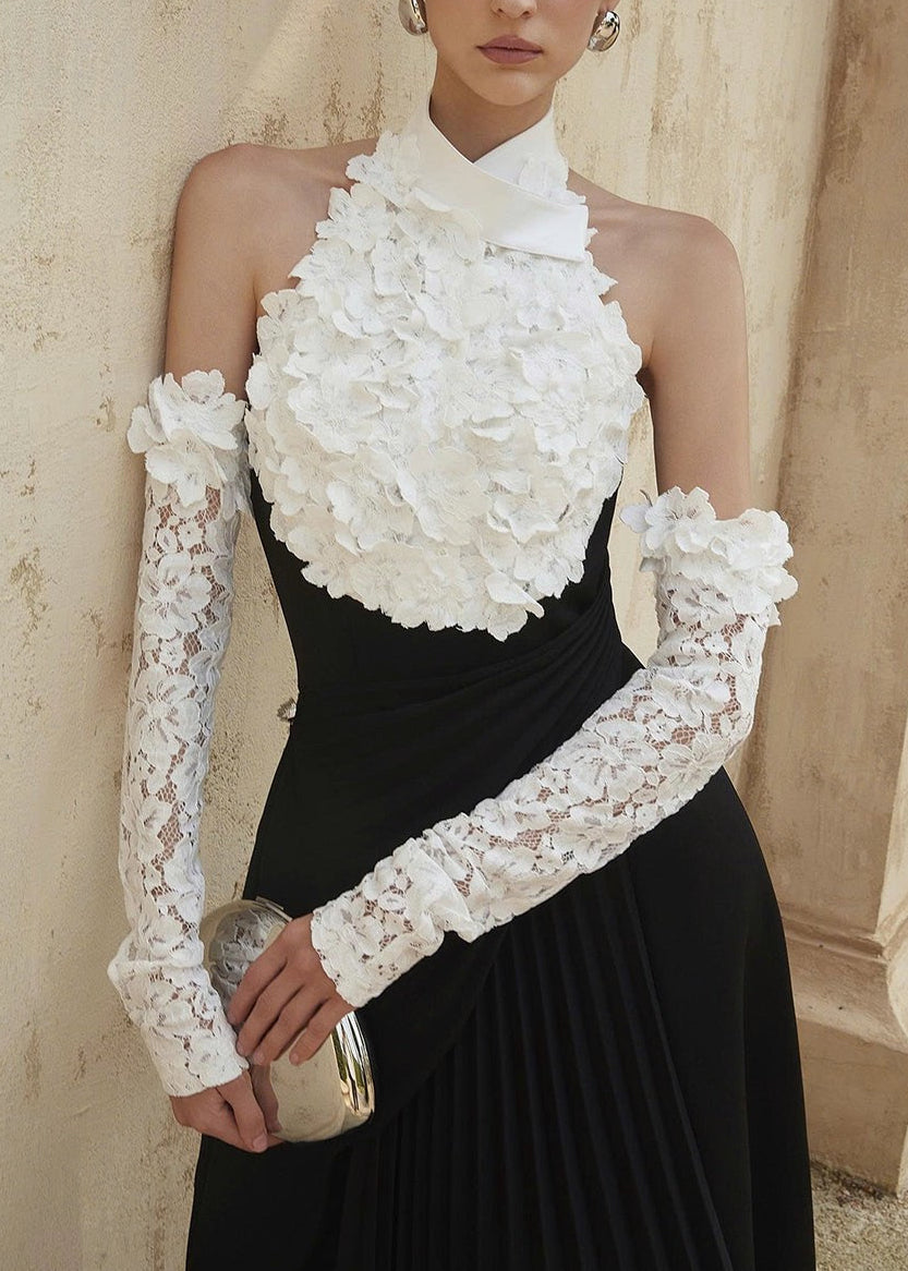 Drahoslava Flower Ruch Maxi Dress