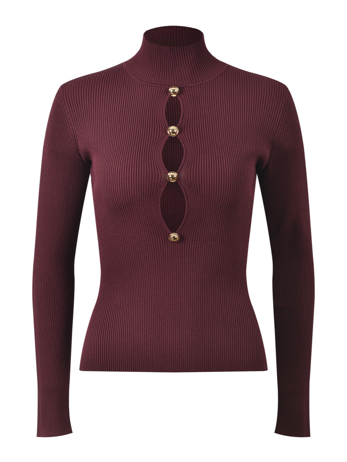 Farrell Cutout Knit Top