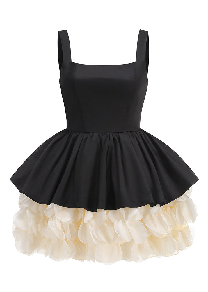 Deorwine Bodycon Puffy Mini Dress