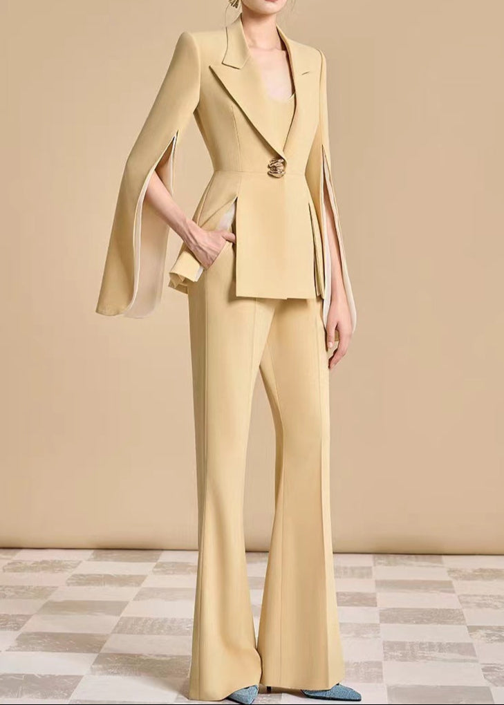 Archimedes Split Lapel Pants Set