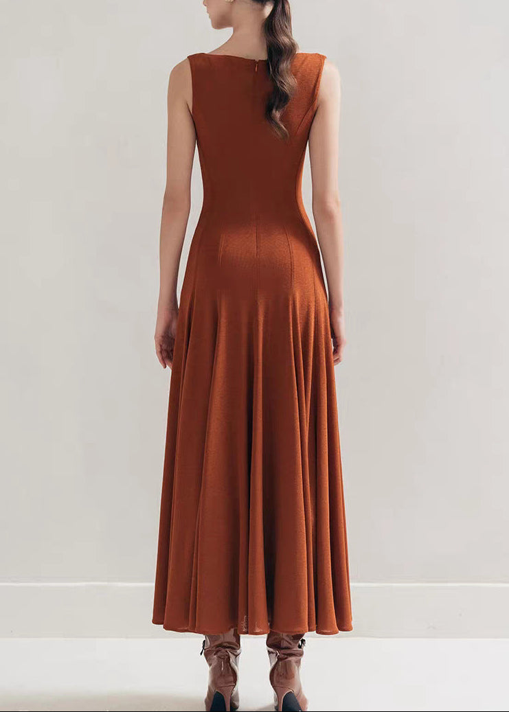 Declan Sleeveless Ruch Maxi Dress
