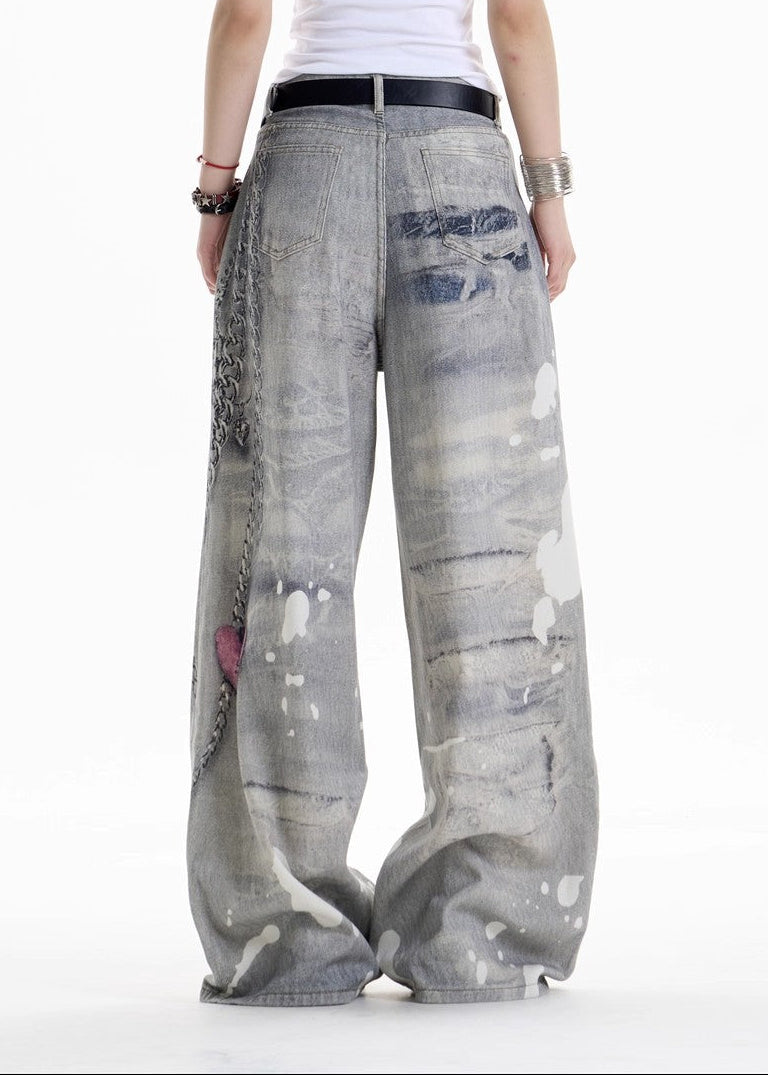 Dikeledi Star Print Jeans