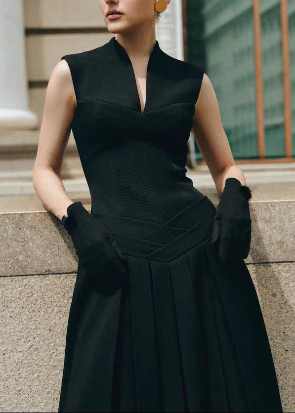 Dandi Sleeveless Pleated Midi Dress