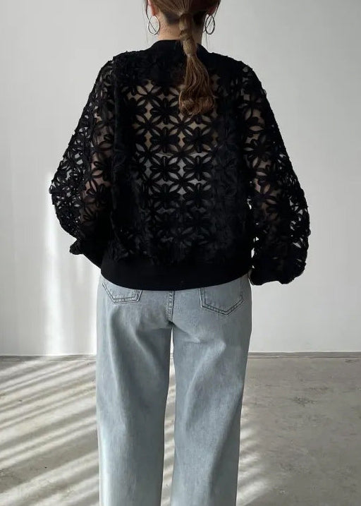 Fabricius Flower Cutout Jacket