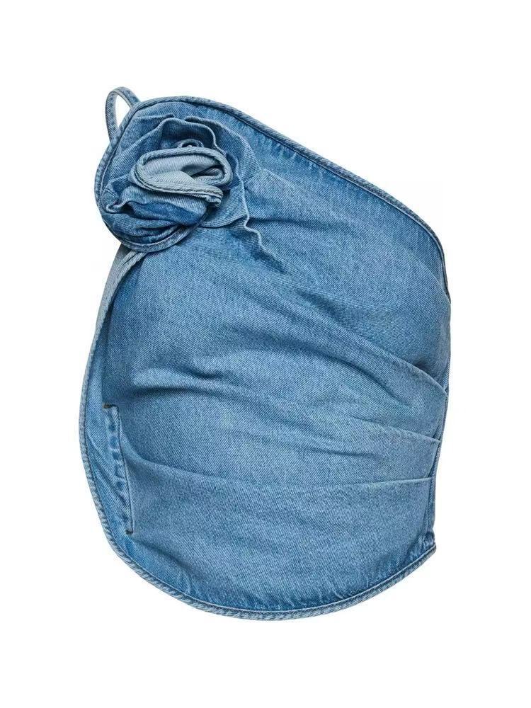 Caio One Shouder Flower Top