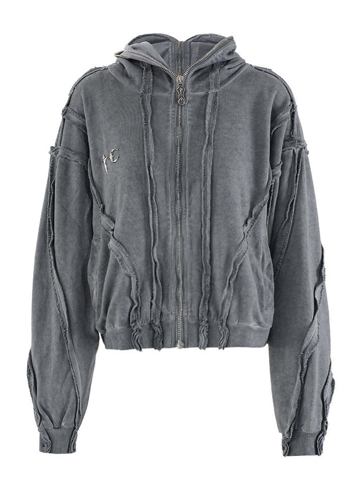 Kensington Stripe Hooded Jacket