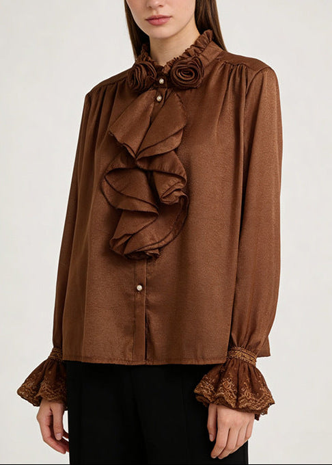 Dylan Ruffle Shirt