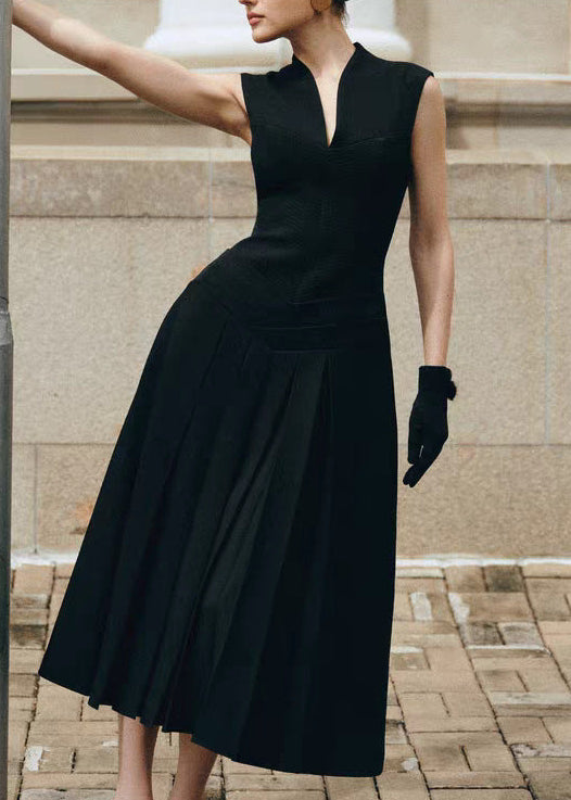 Dandi Sleeveless Pleated Midi Dress