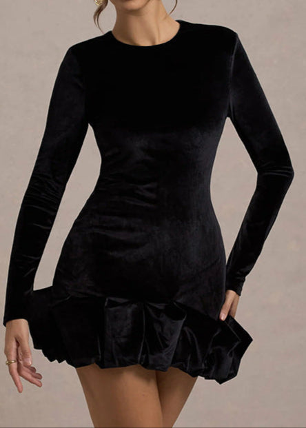 Amazu Ruffle Bodycon Mini Dress