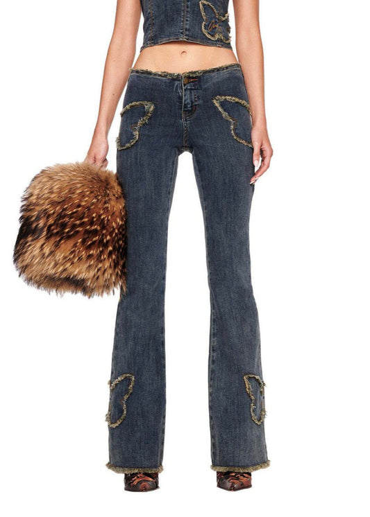 Calloway Butterfly Denim Jeans