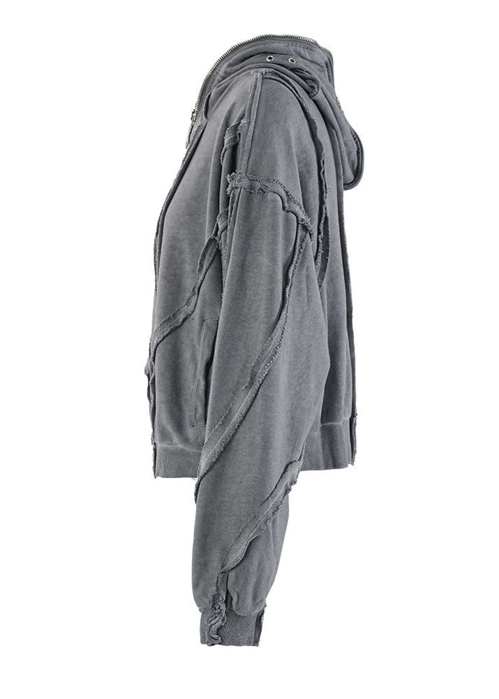 Kensington Stripe Hooded Jacket