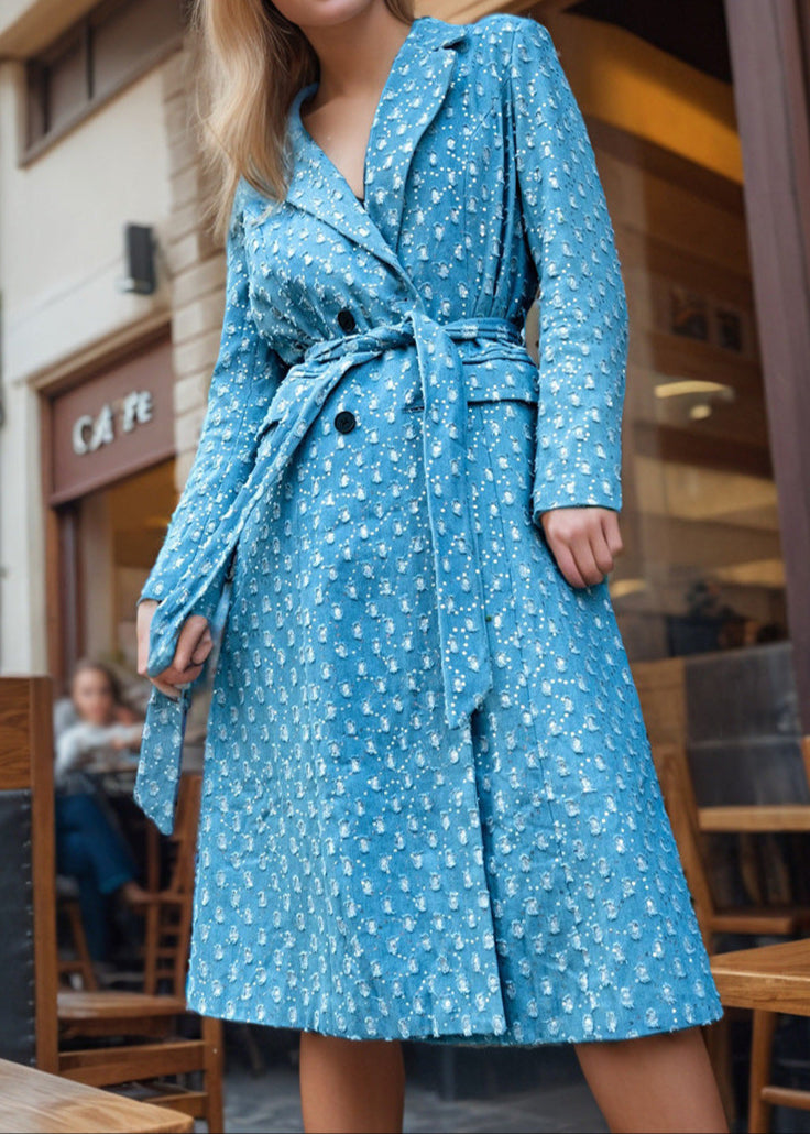 Yardley Rhinestone Lapel Coat