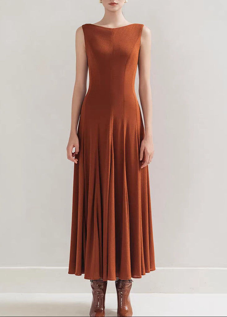 Declan Sleeveless Ruch Maxi Dress