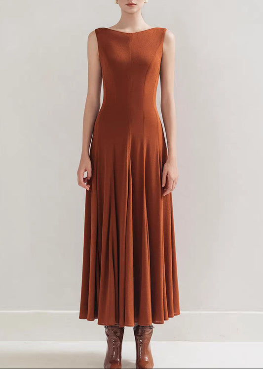 Declan Sleeveless Ruch Maxi Dress