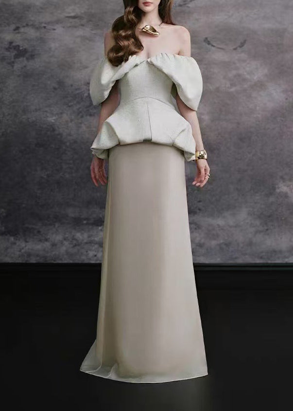 Fatemah Off Shoulder Skirt Set