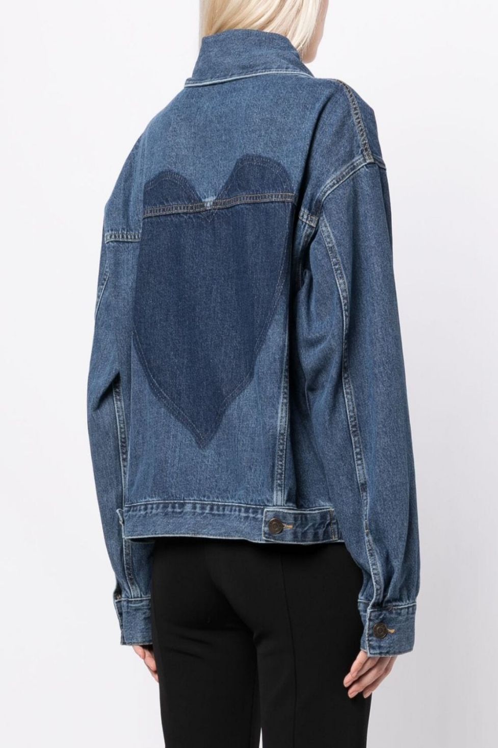 Keita Embellished Hollow Denim Jacket