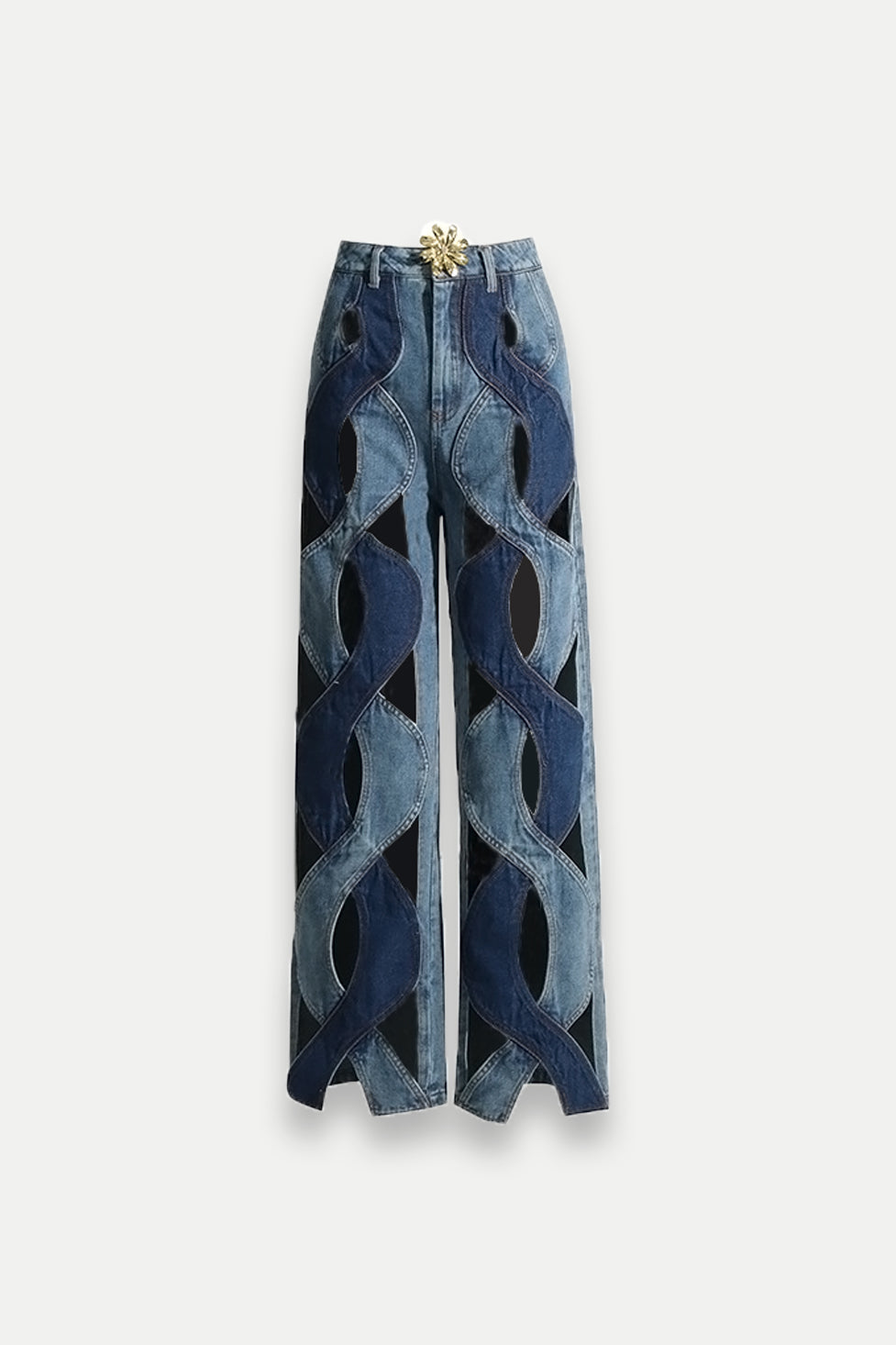 Beren Hollow Denim Jeans