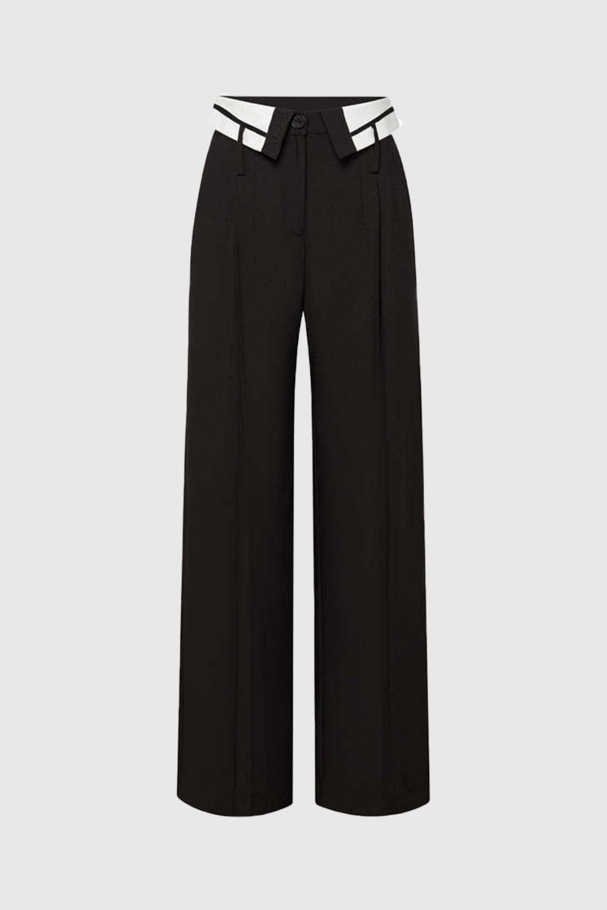 Hamza Lapel Suit Pants In Black