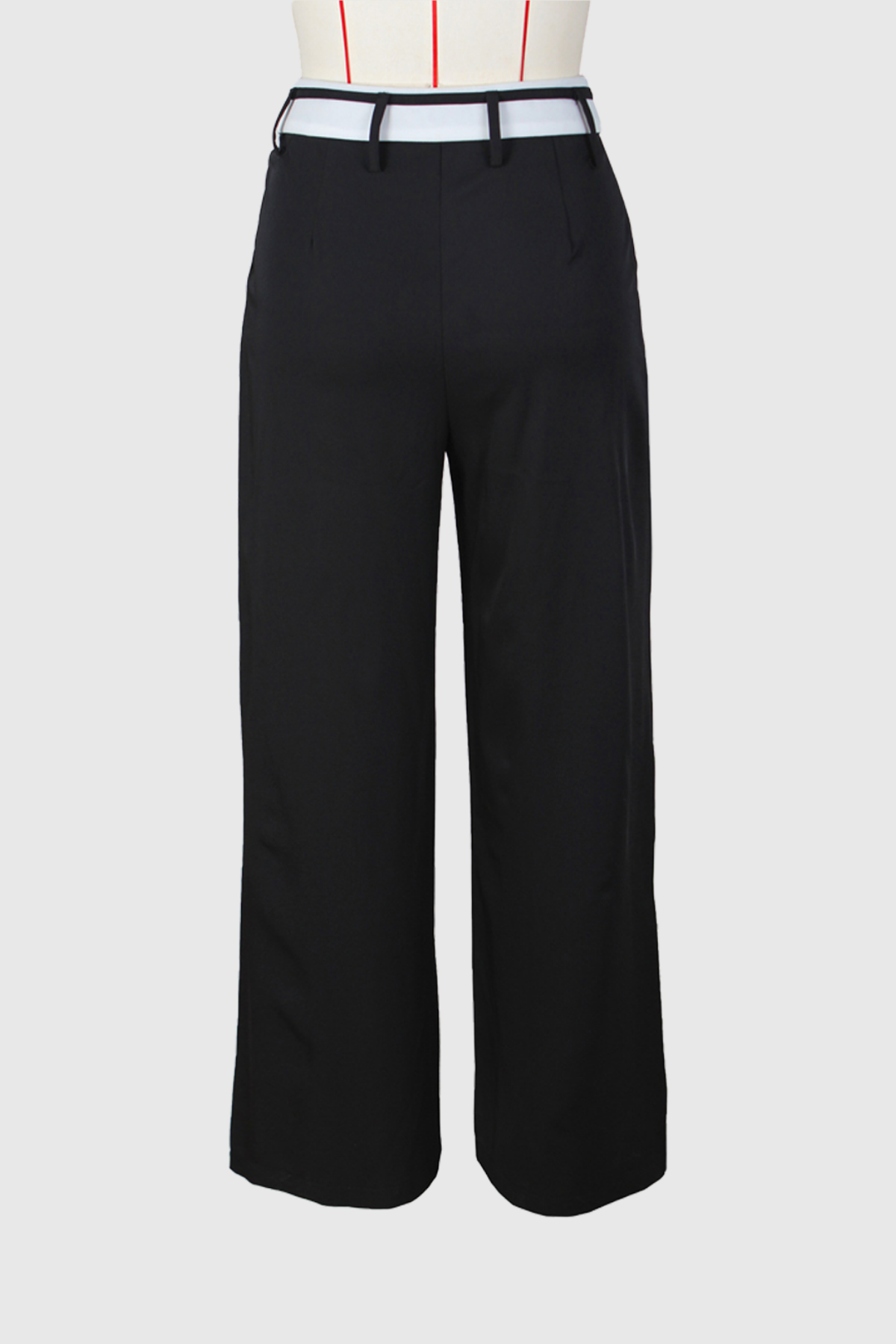 Hamza Lapel Suit Pants In Black