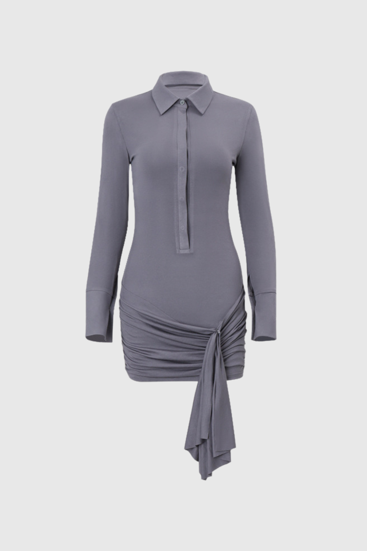 Ainslie Ruch Lace Up Bodycon Mini Dress