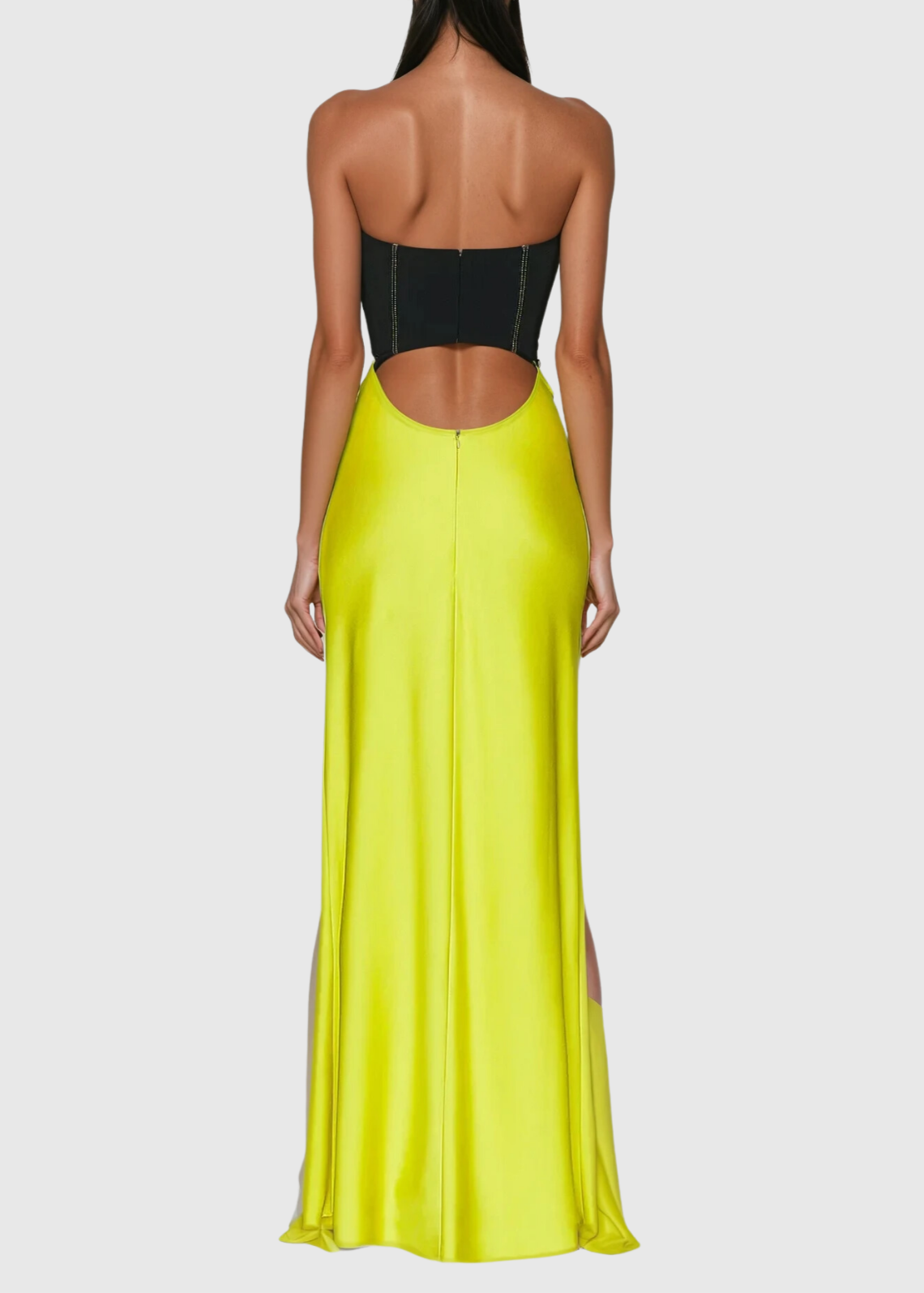 Anfim Strapless Cutout Maxi Dress