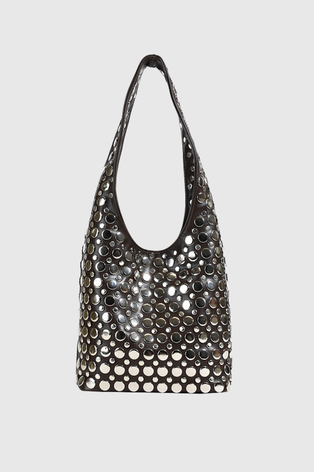 Zaher Studded Leather Bag