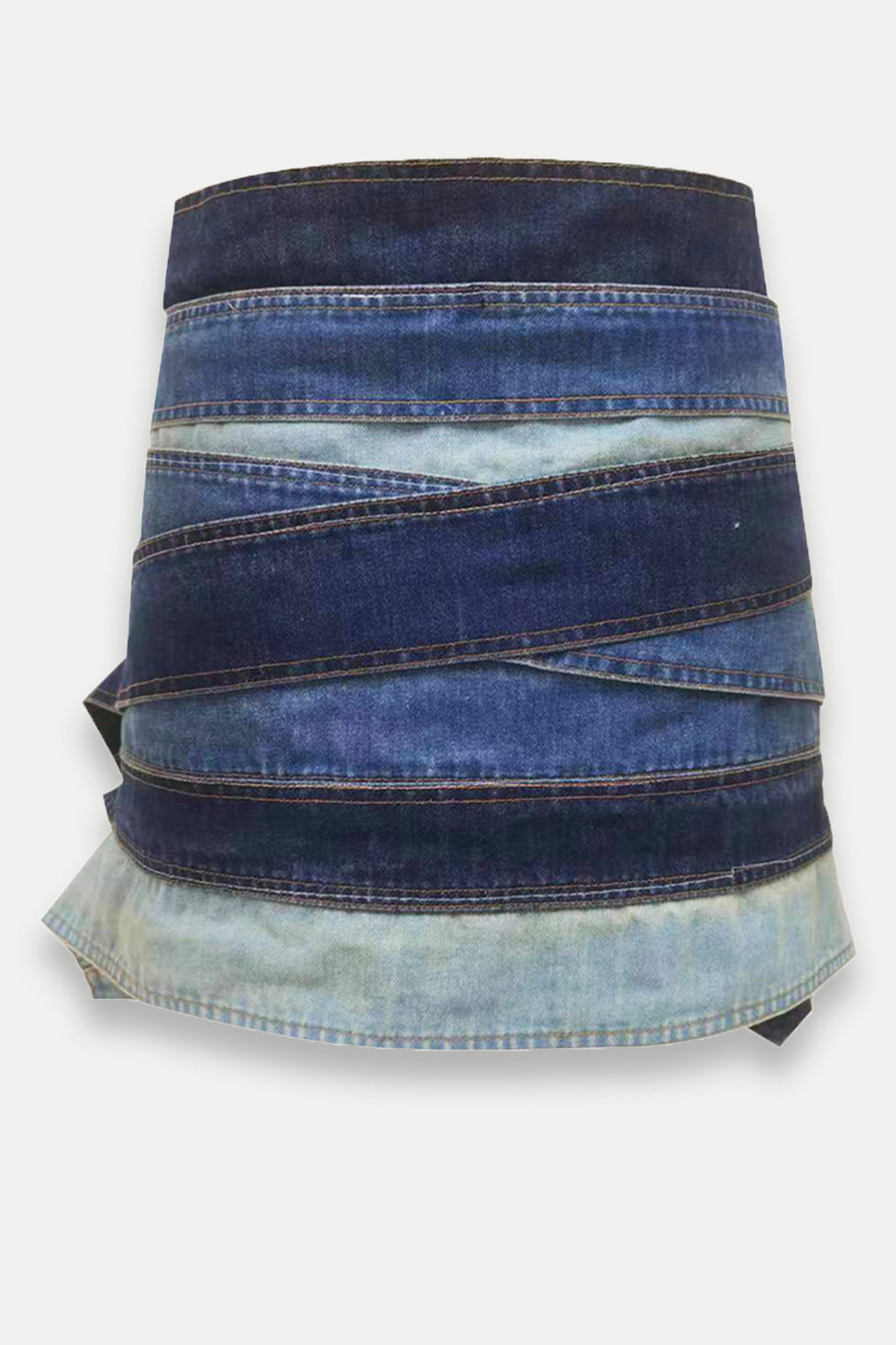 Safa Belted Mini Skirt