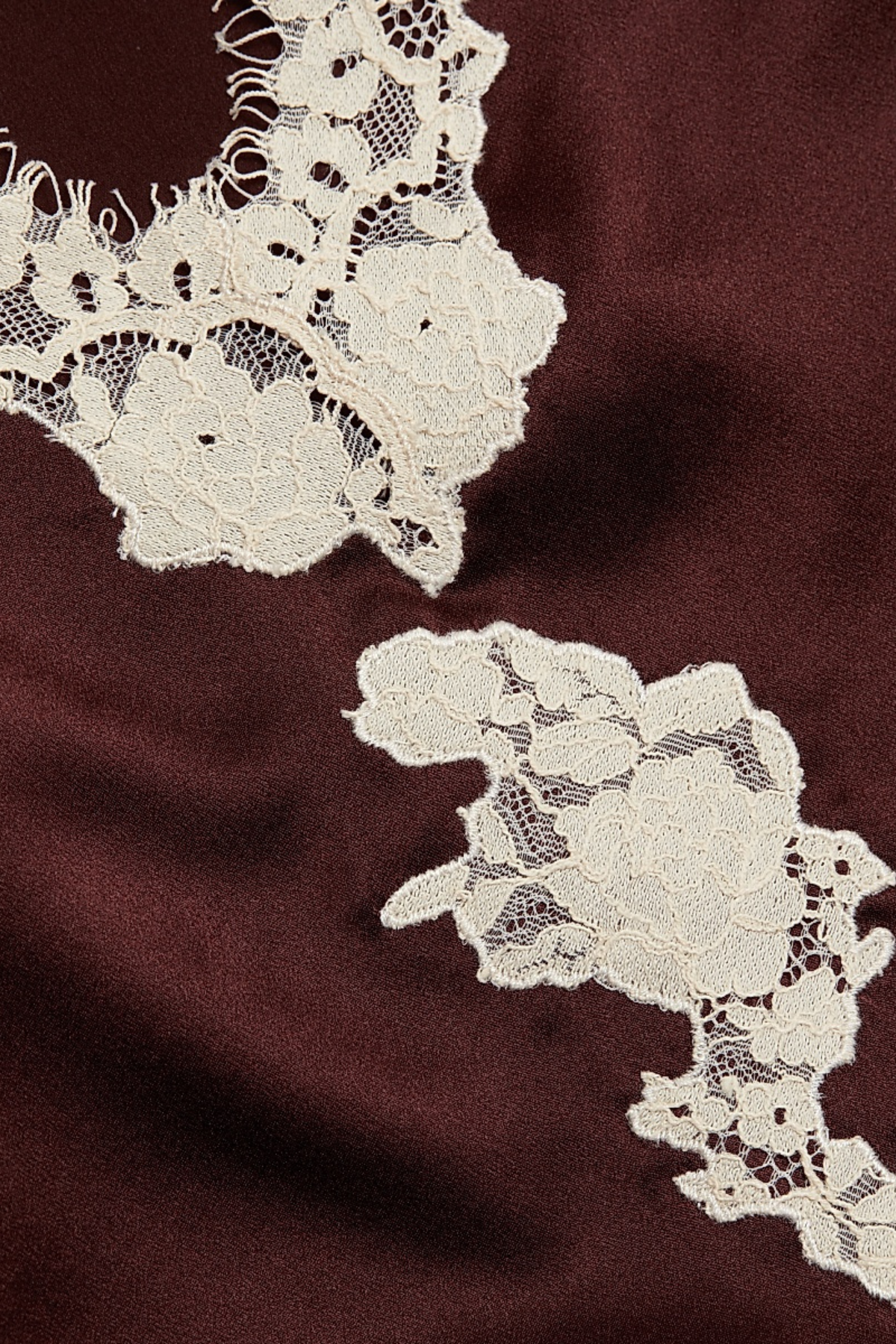 Fedir Plunge Lace Skirt Set