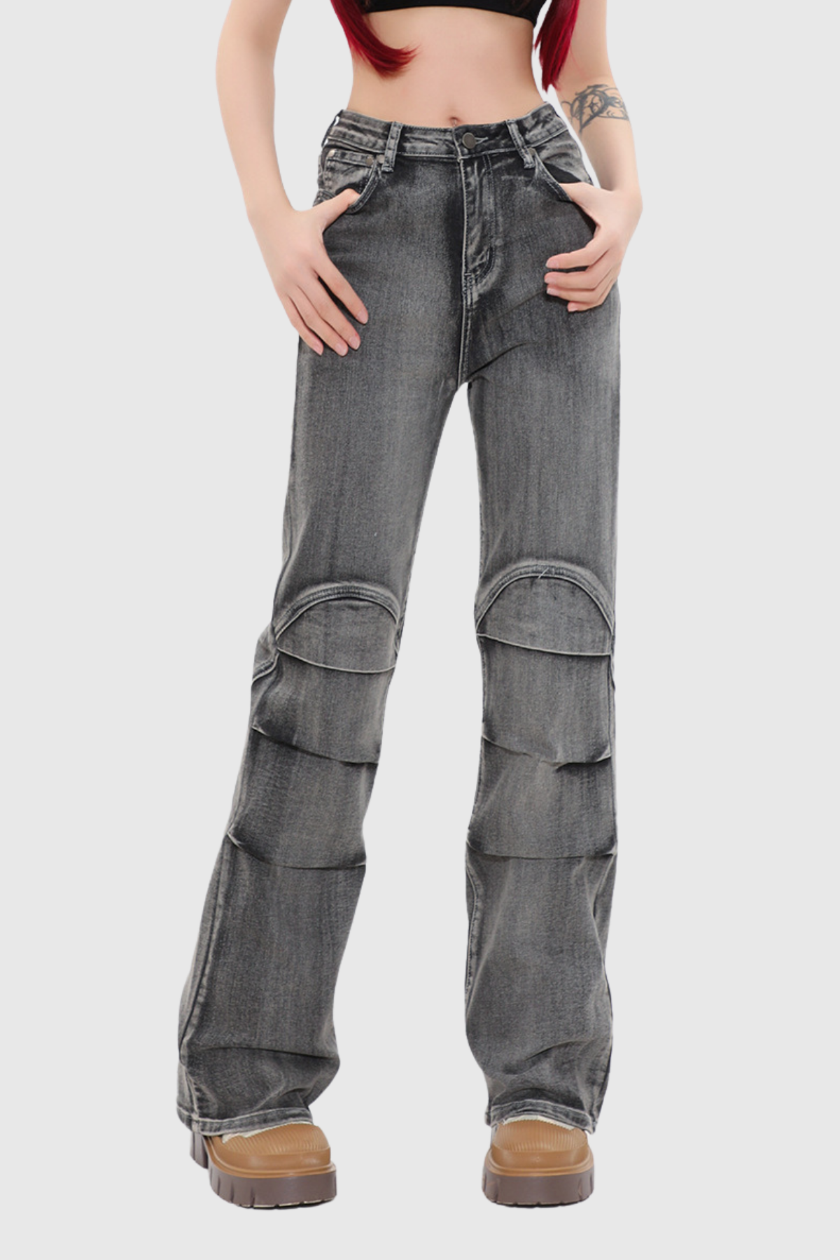 Boulos Bleached Deconstruct Jeans
