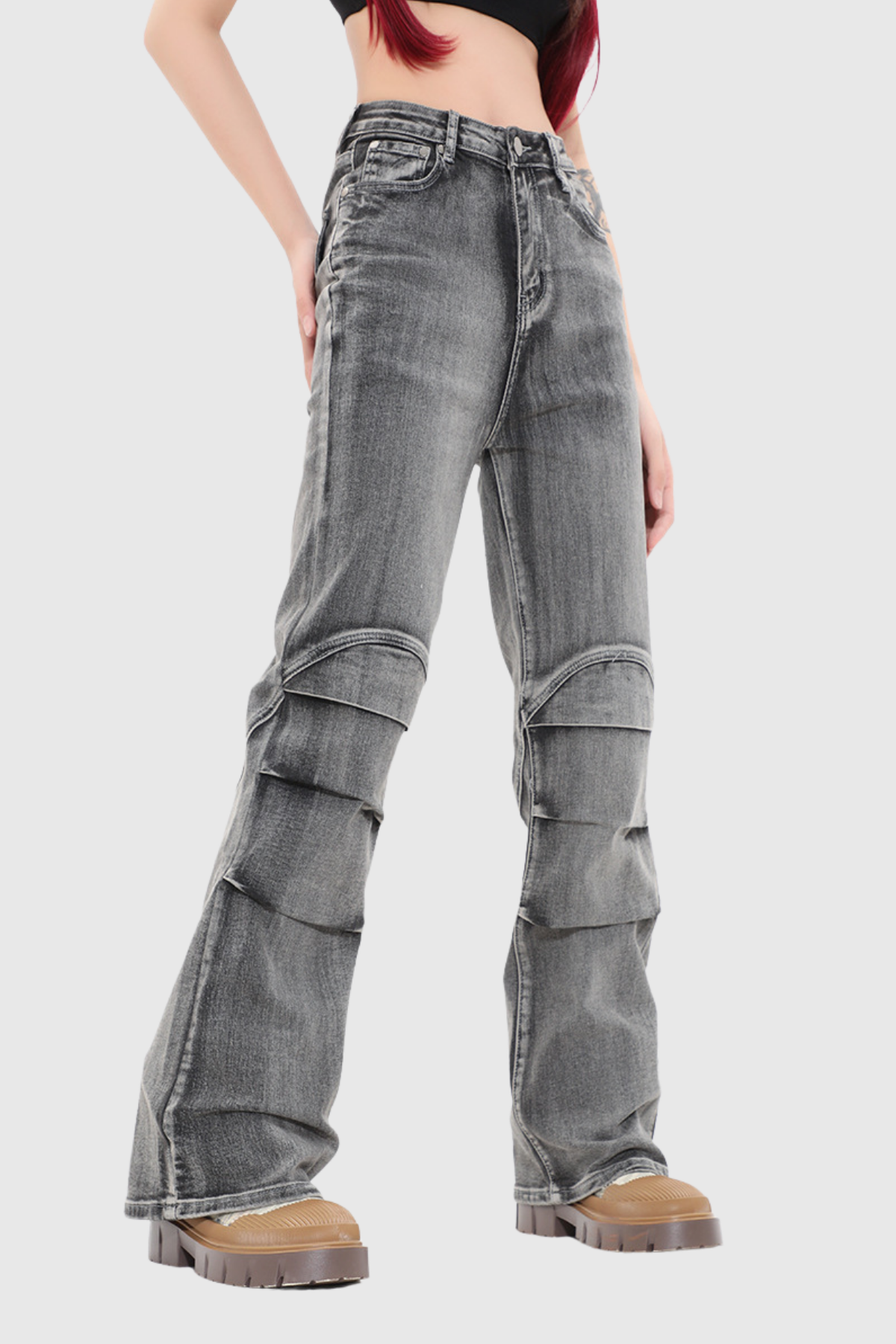Boulos Bleached Deconstruct Jeans