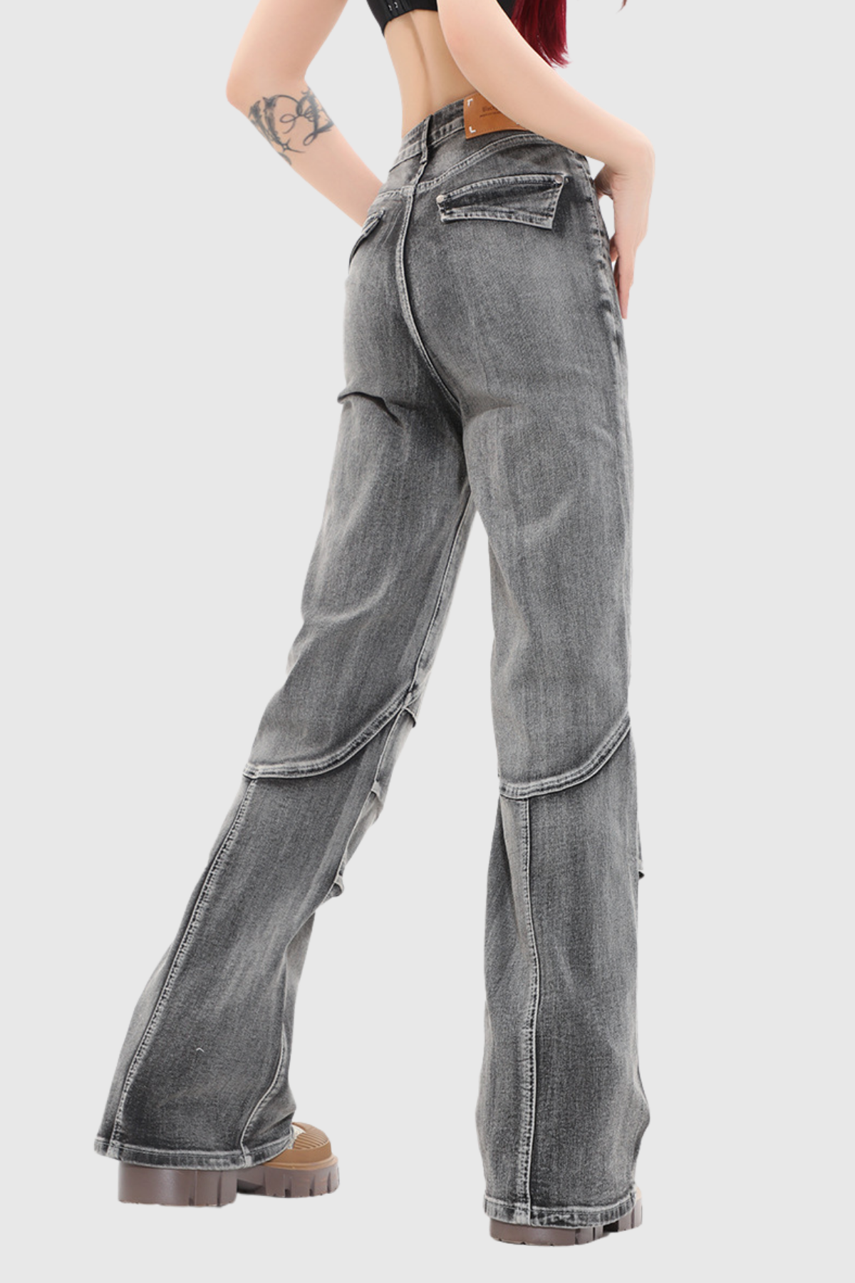 Boulos Bleached Deconstruct Jeans