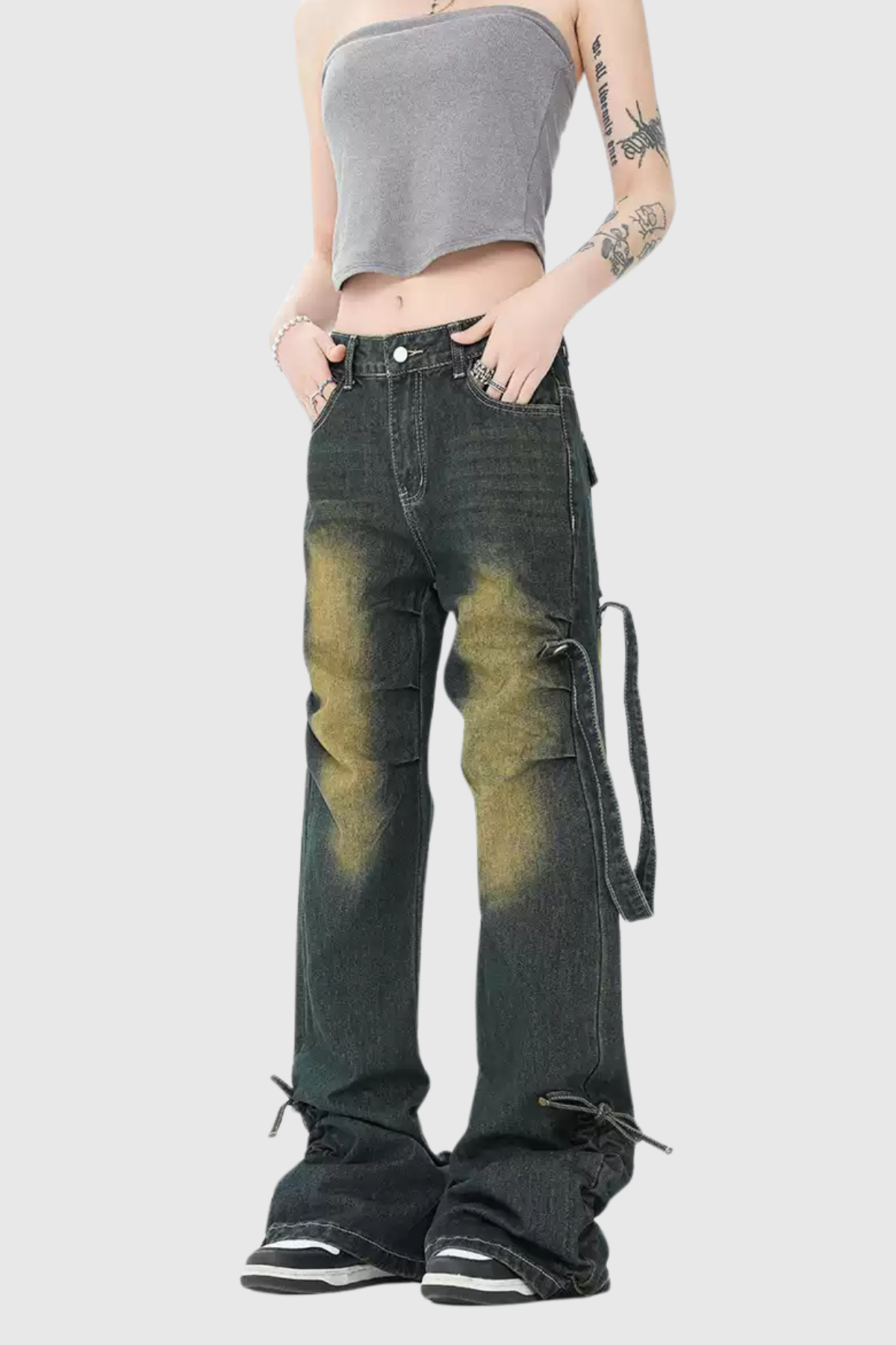 Boutros Bleached Ruch Jeans