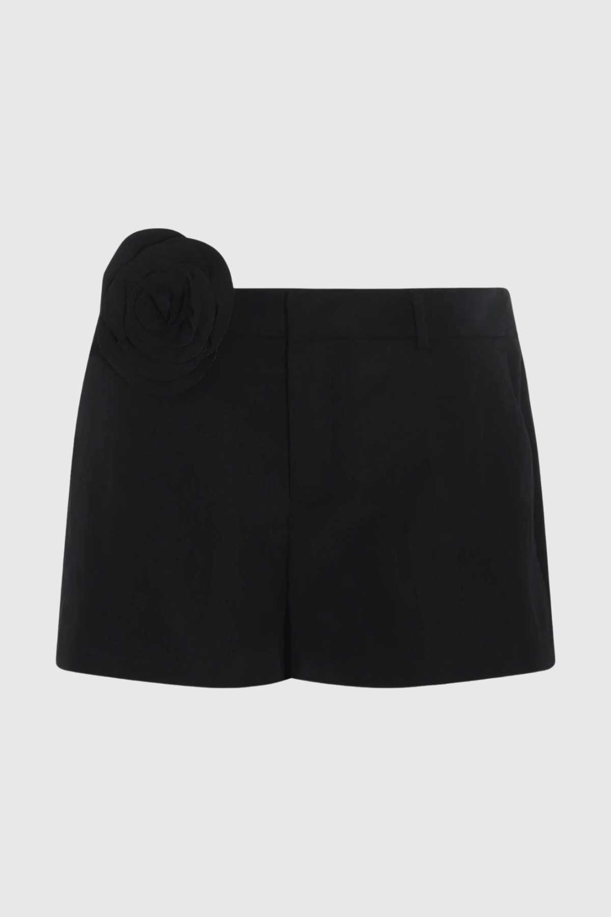 Wilma Flower Short Pants In Black