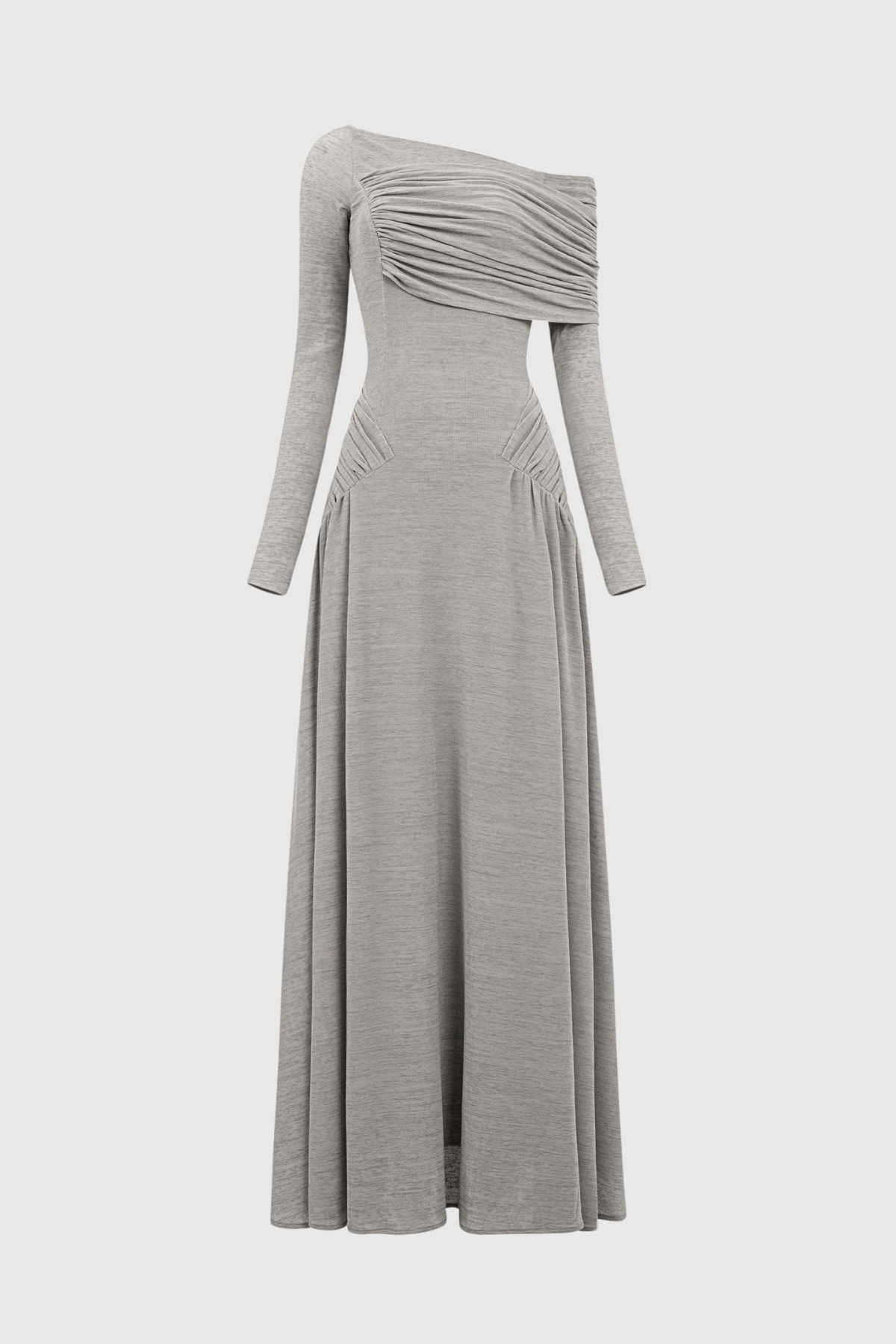 Candelario Ruch Asymmetric Maxi Dress