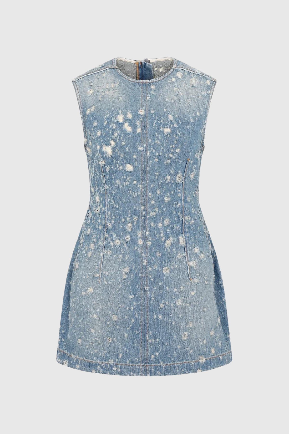 Hewitt Denim Sleeveless Mini Dress