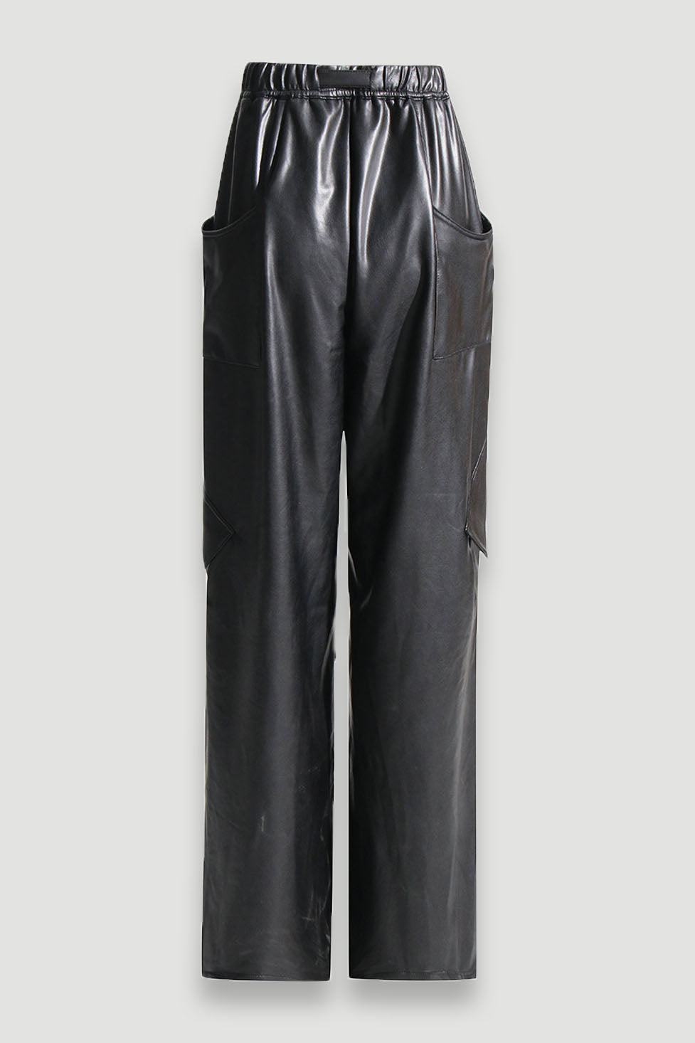 Aziza Leather Pants In Black