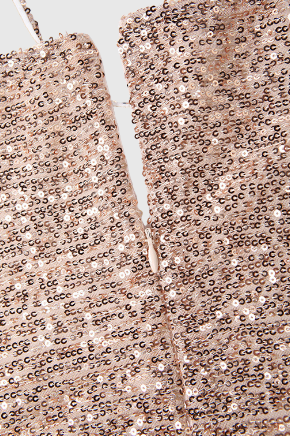 Endang Sequin Cutout Mesh Maxi Dress In Pink