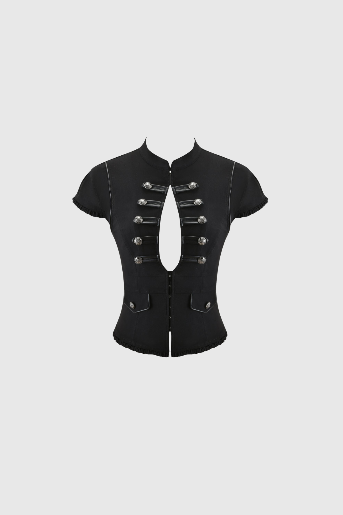 Kandoro Napoleon Cutout Top