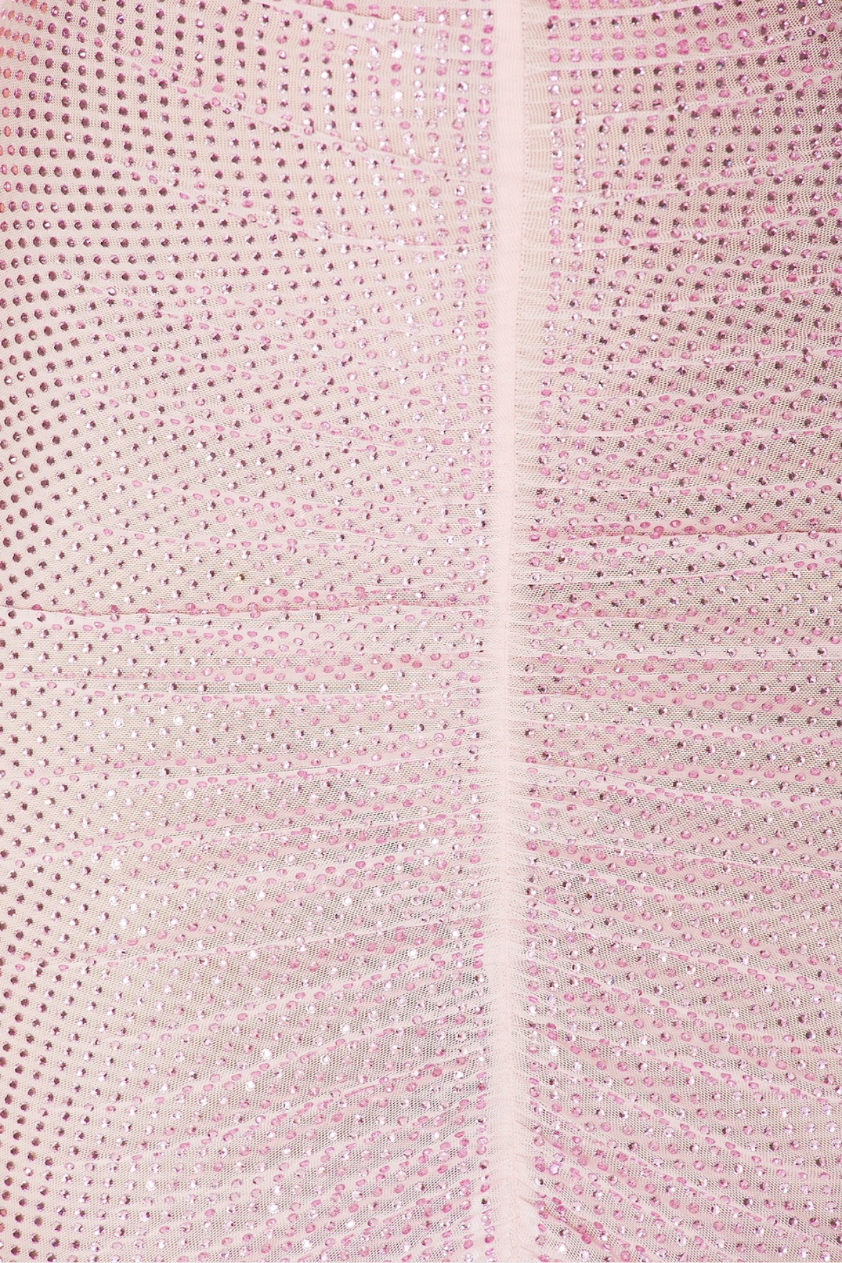 Ekwueme Sleeveless Ruch Rhinestone Maxi Dress